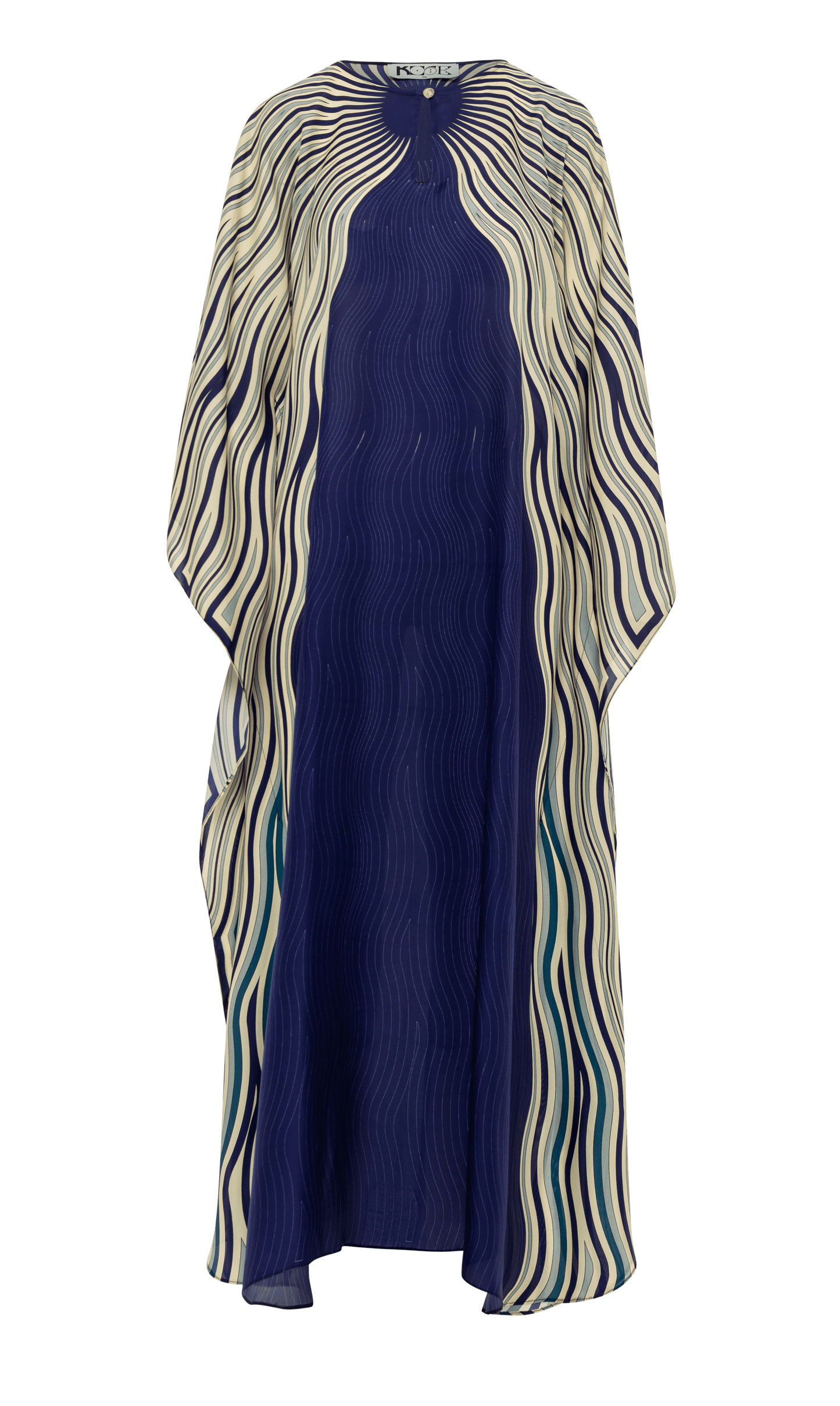 Kitane Kaftan in Silk/Viscose