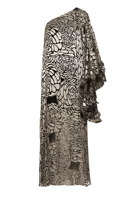 Libertine Kaftan in silk Devore