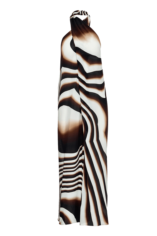 Lydia Maxi dress in Silk.