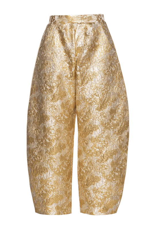 Moon Trousers in Brocade
