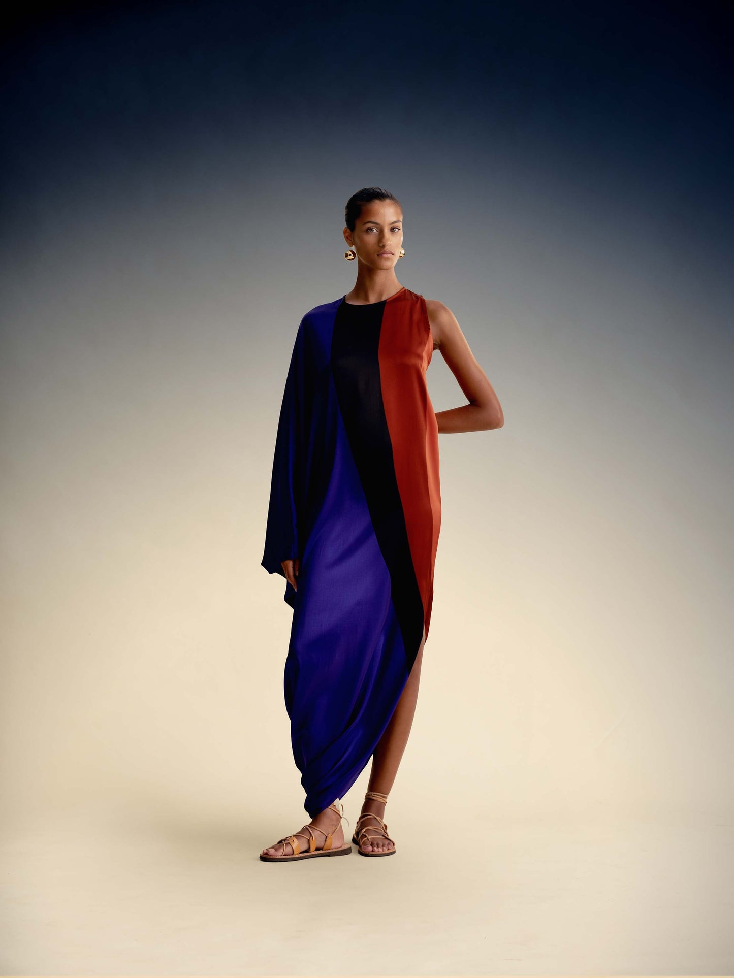 Pantheon dress in Viscose