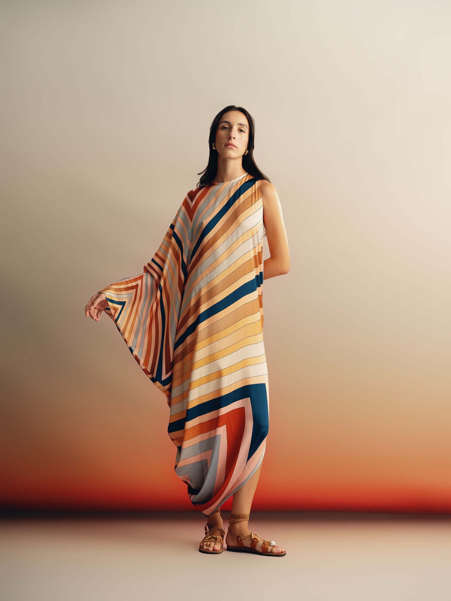 Pantheon dress in Viscose