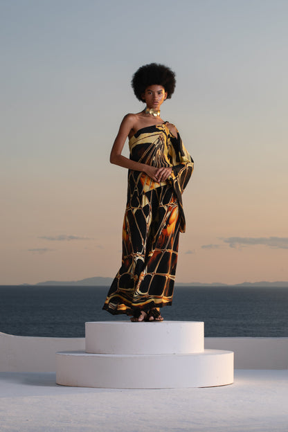 Theodora trousers in Silk.