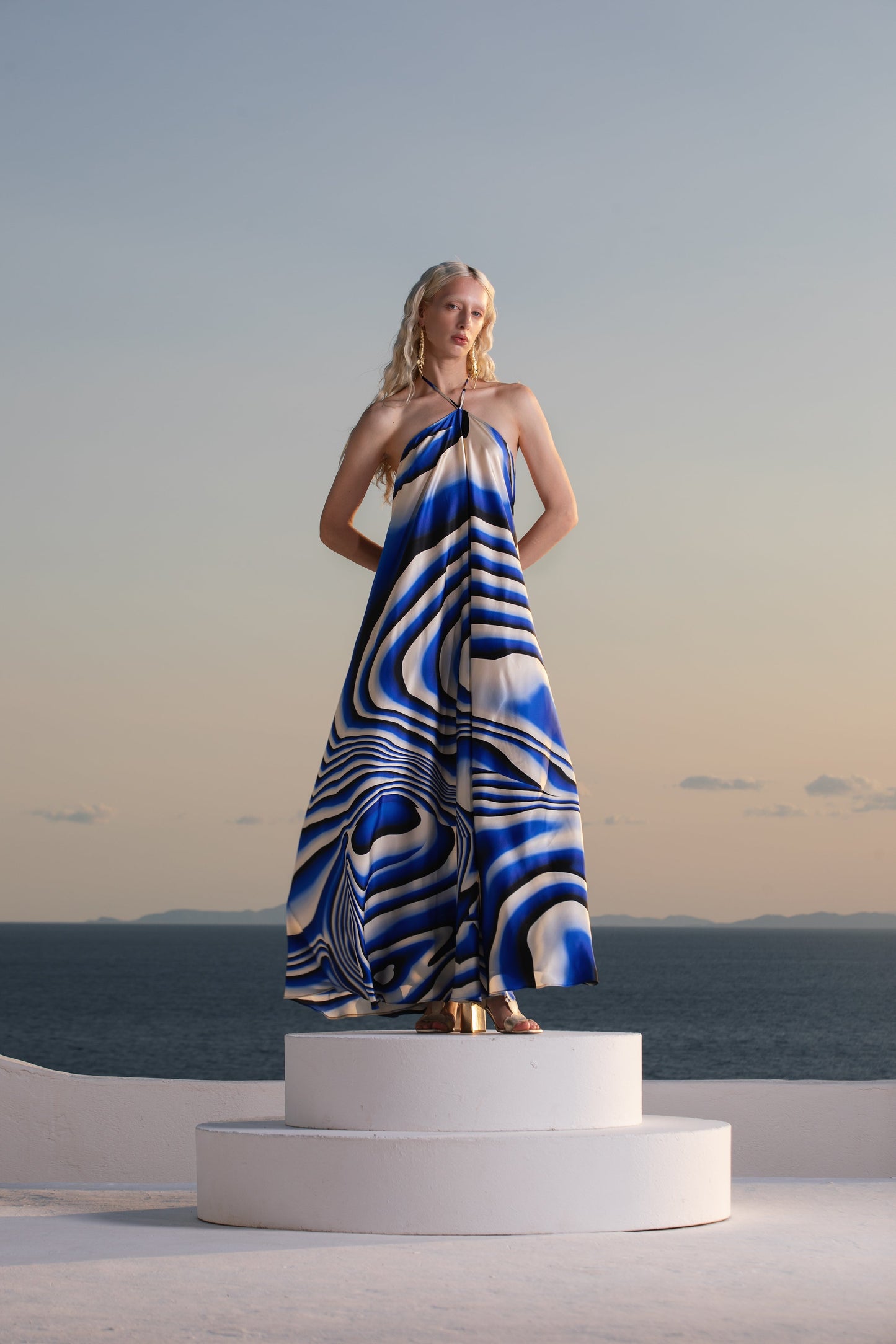 Thea Dress in Viscose.