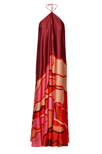 Thea dress in viscose/rayon