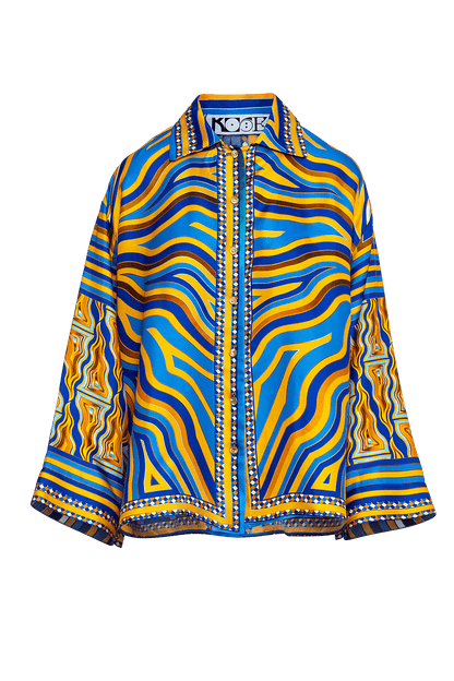 Thea shirt in silk