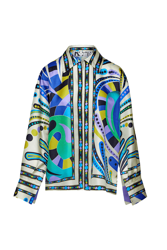 Thea Tunic Top in Silk