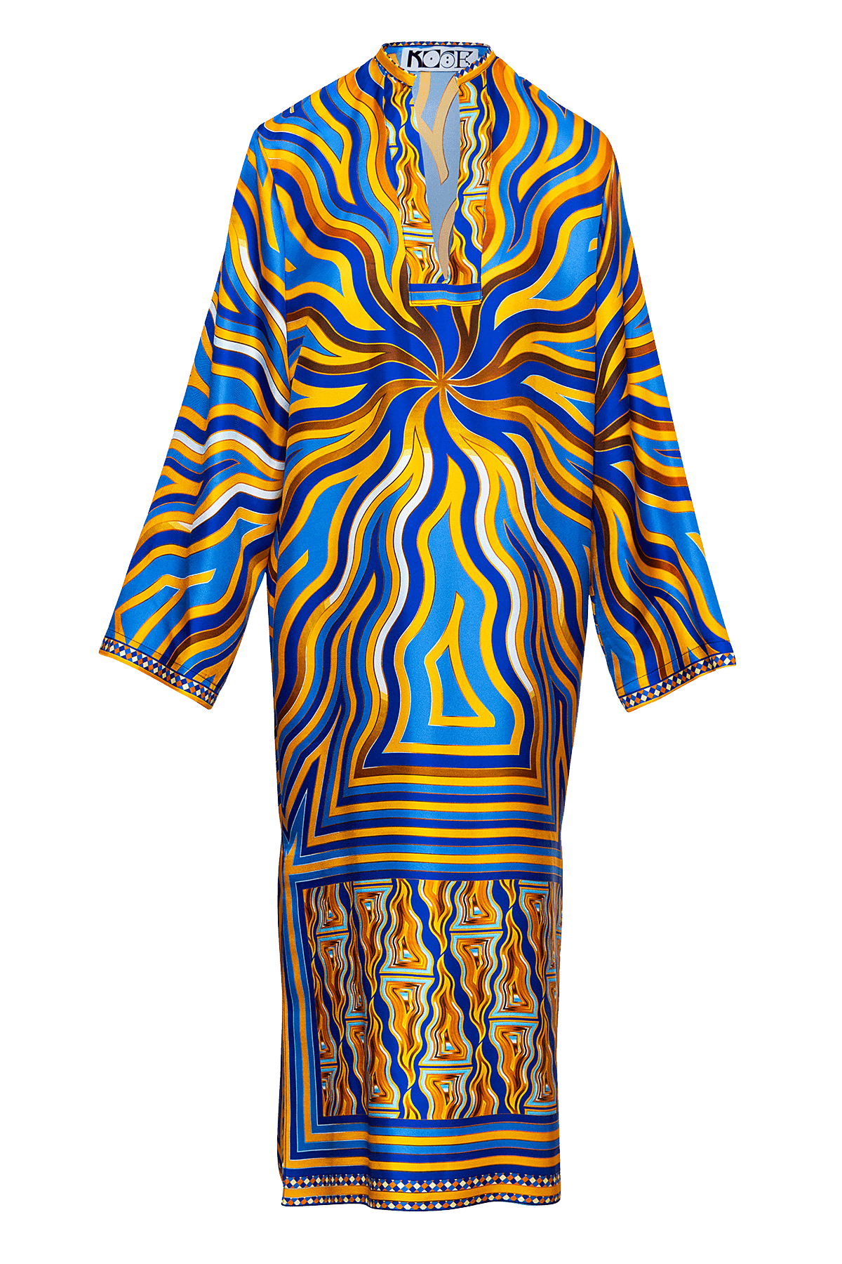 Theresa Tunic Dress in silk.