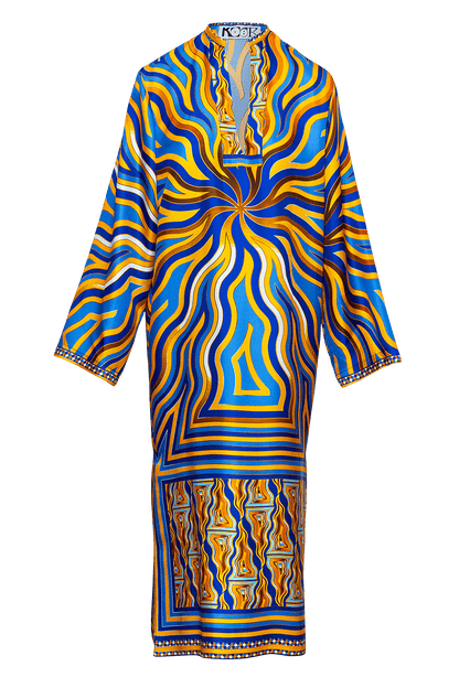 Theresa Tunic Dress in silk.