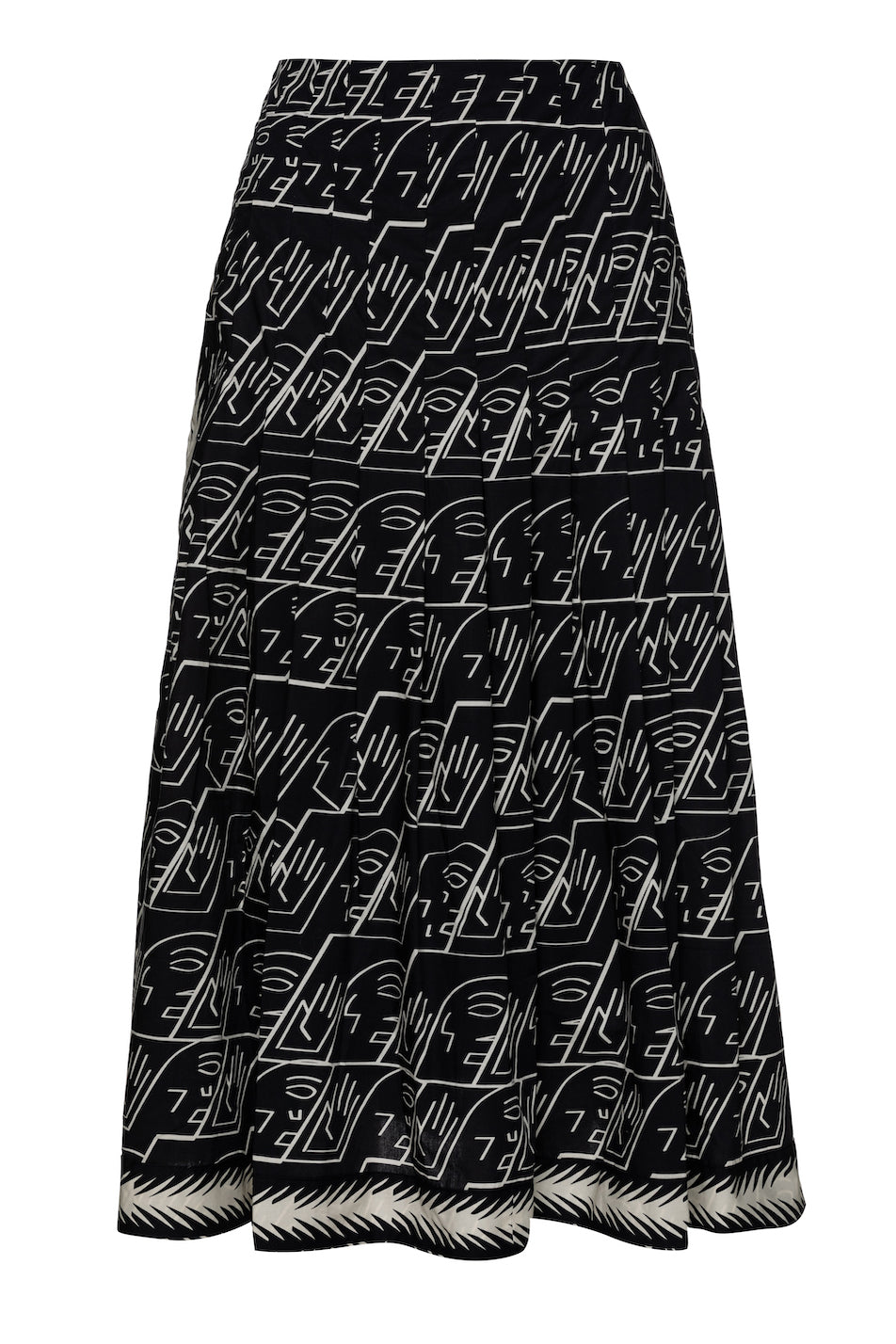 Artemis pleated skirt