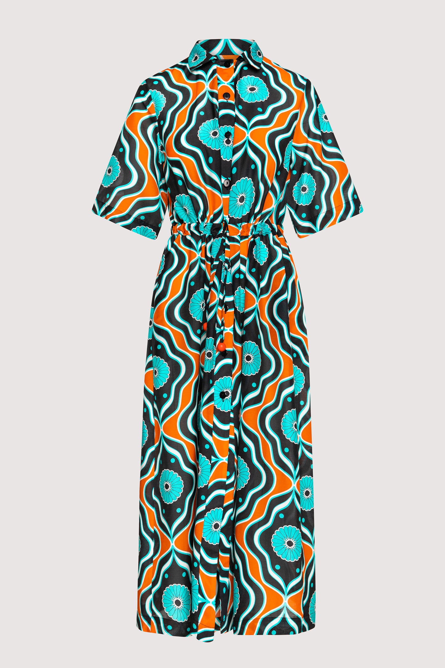 Dynamo camisole dress in silk/cotton