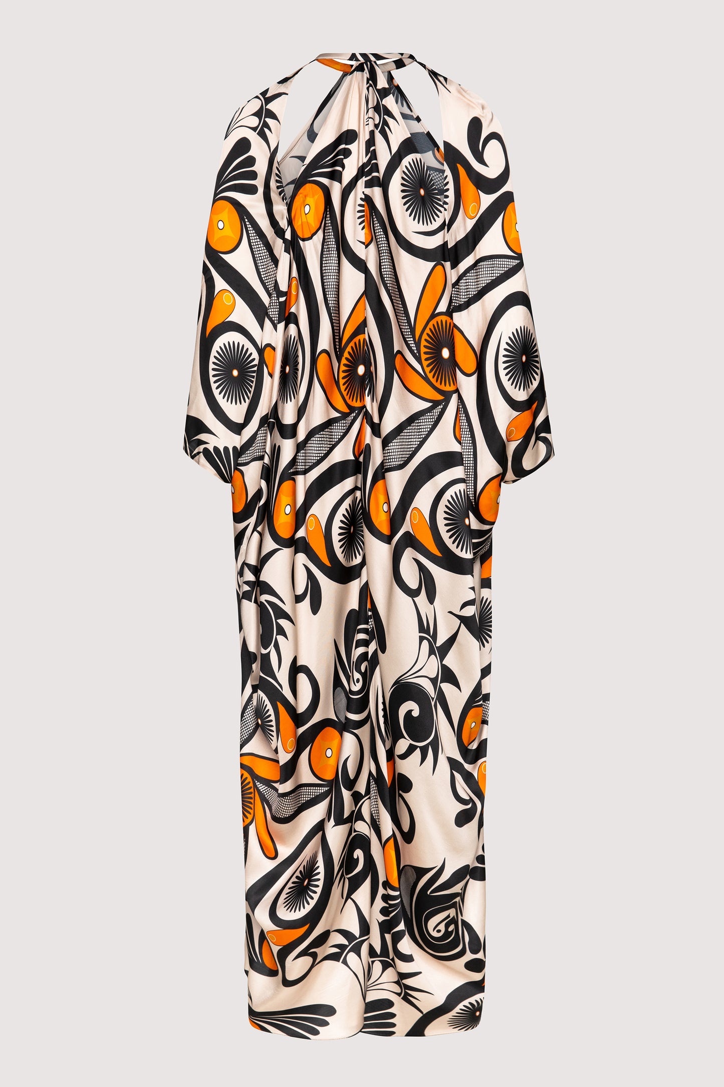 Uma kaftan in viscose/rayon