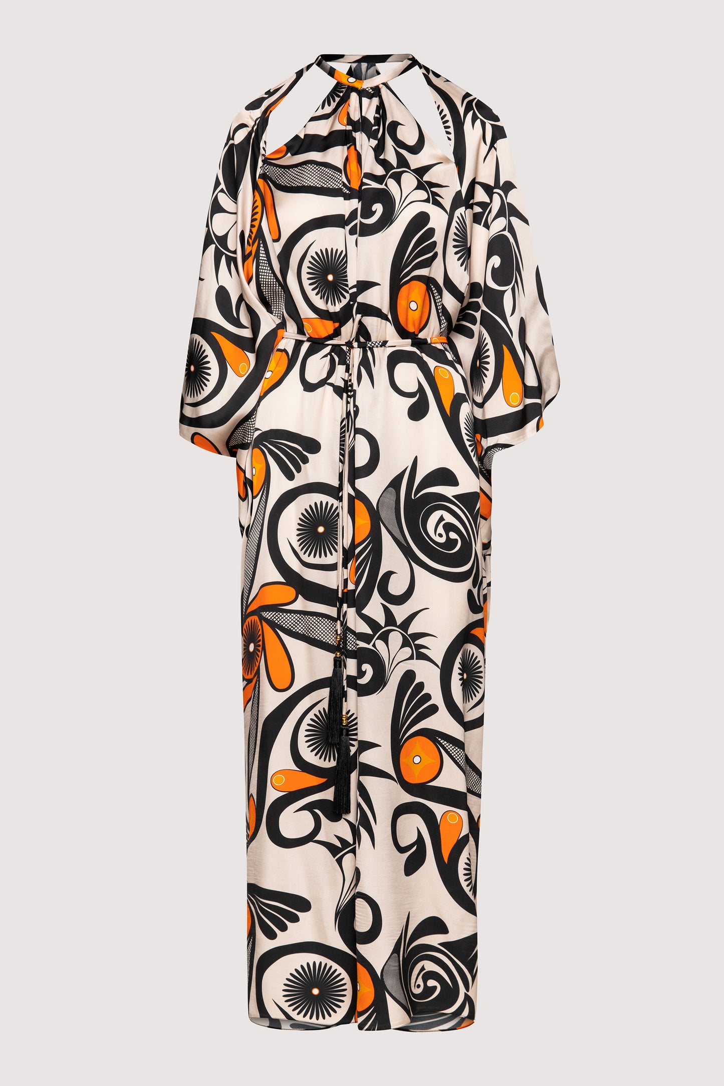 Uma kaftan in viscose/rayon