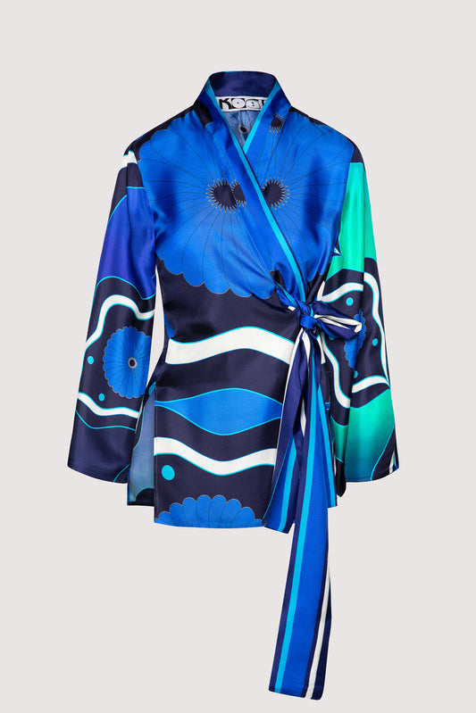 Fedra Kimono in silk