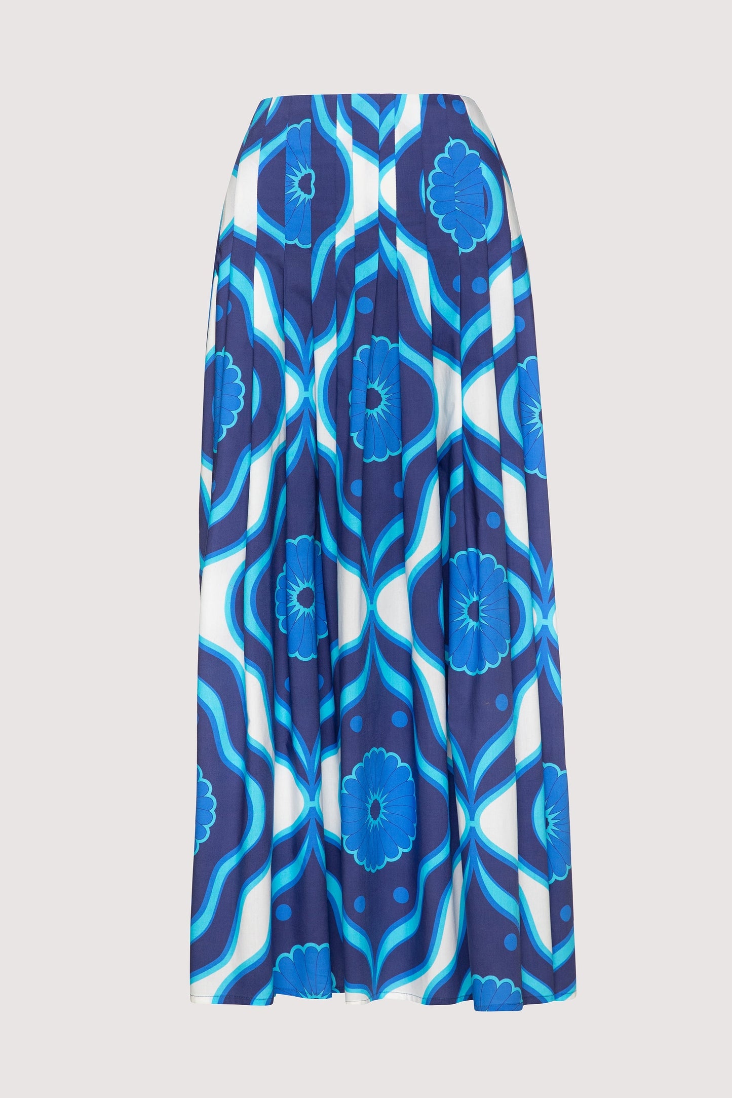 Albion pleated skirt in cotton