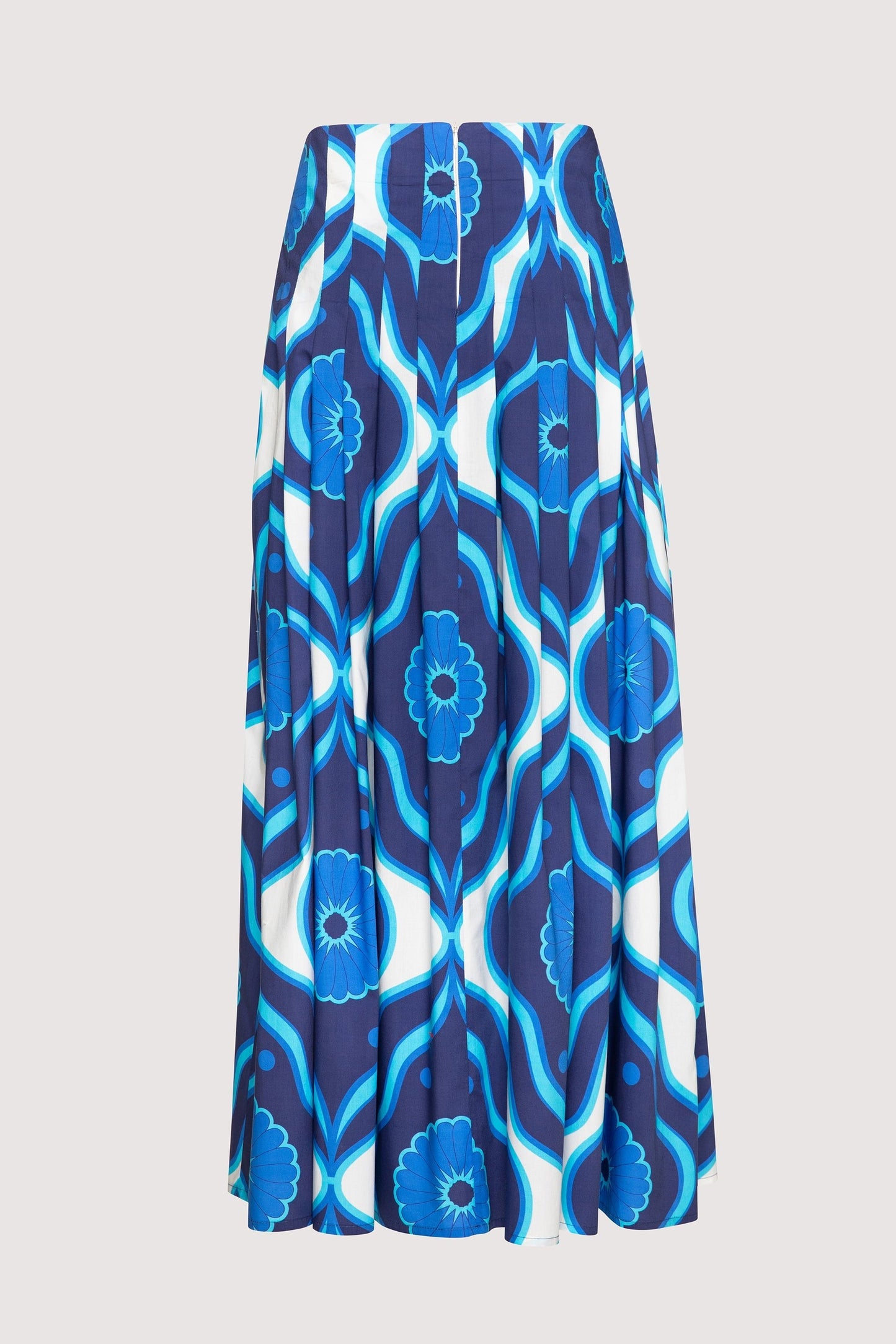 Albion pleated skirt in cotton