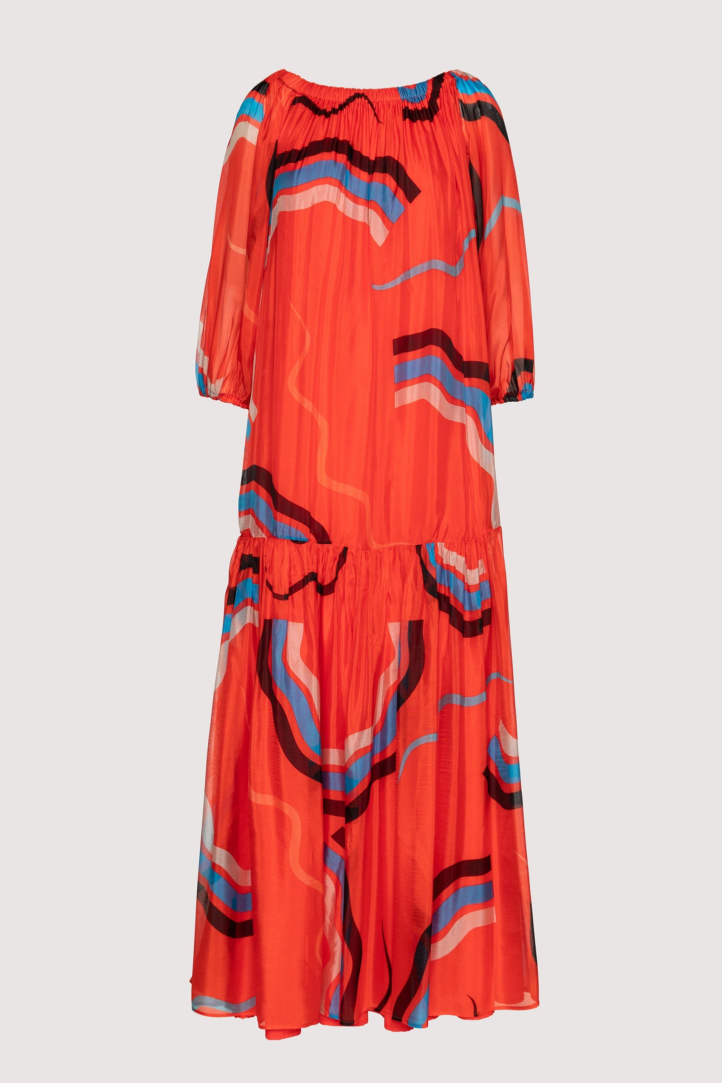Clementine dress in silk/viscose