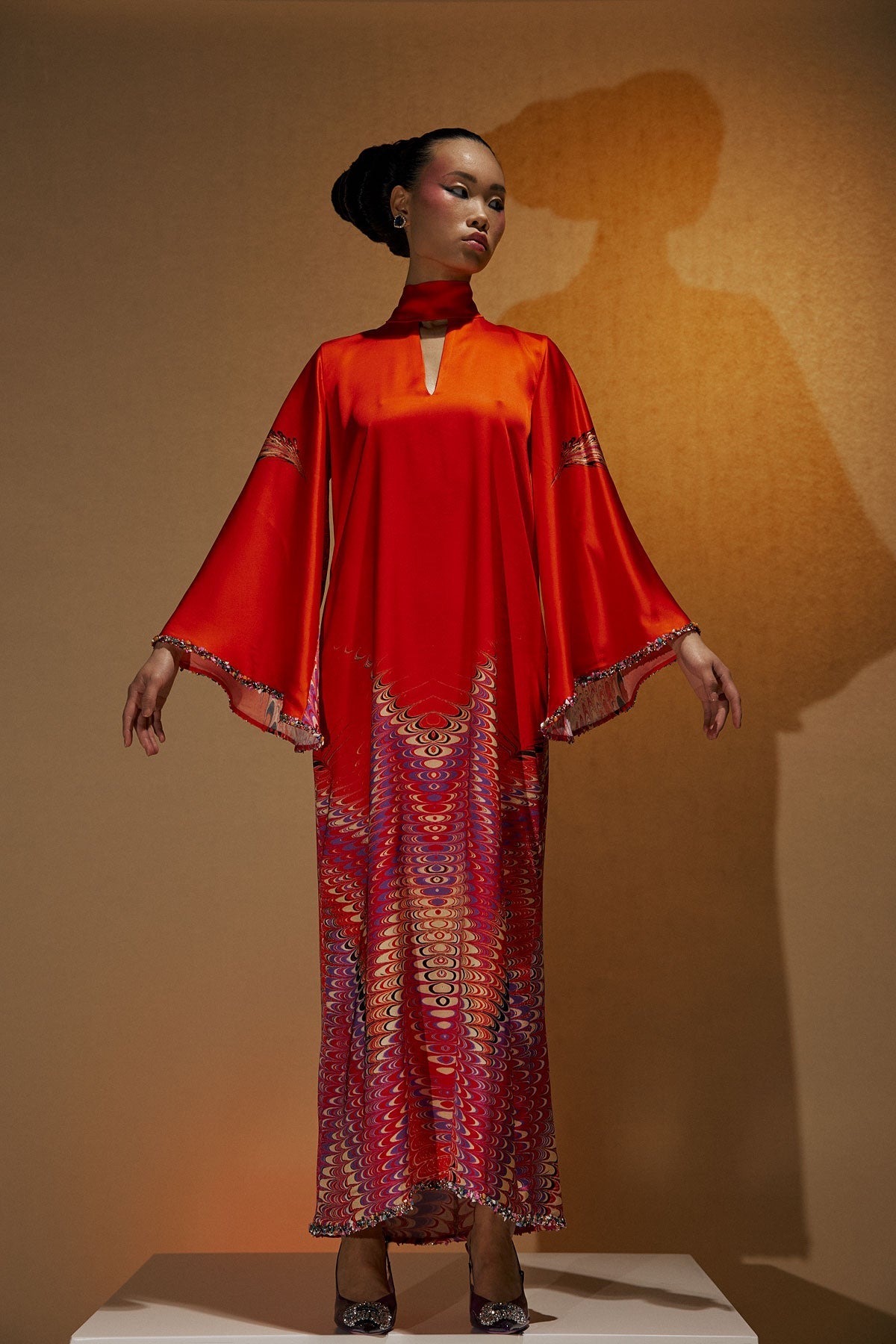 Gaia dress in viscose